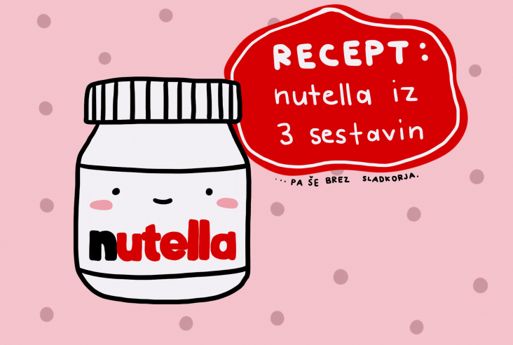 Recept: Nutella iz 3 sestavin